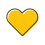 university of iowa branded heart